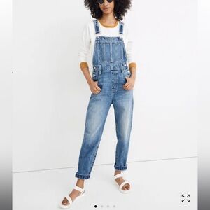 Madewell Indigo Denim Overalls